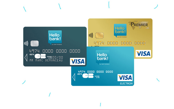 cartes Hello bank