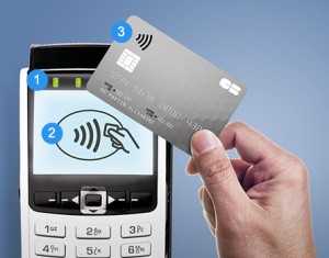 paiement sans contact par carte bancaire