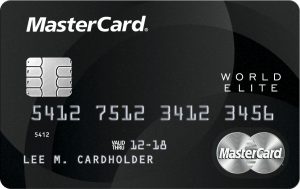 Carte MasterCard World Elite