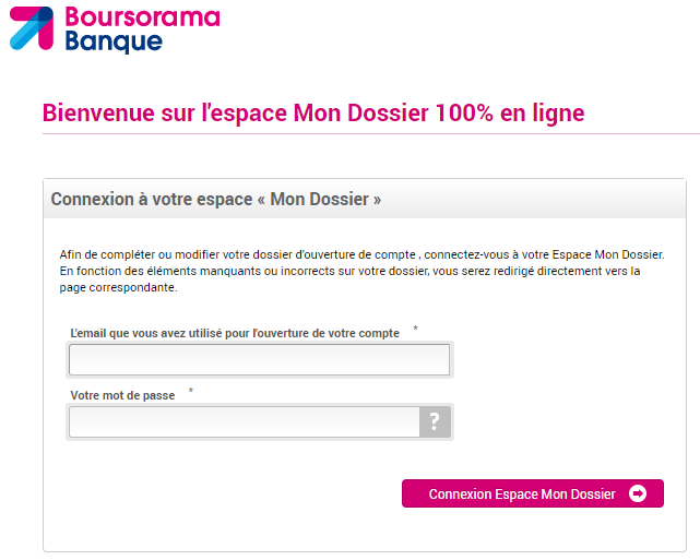 Comment ouvrir un compte Boursorama Banque en ligne