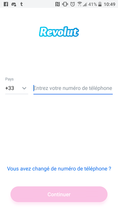 ouvrir un compte revolut