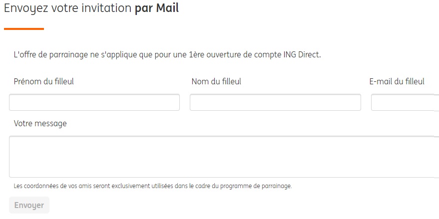 parrainage ing direct