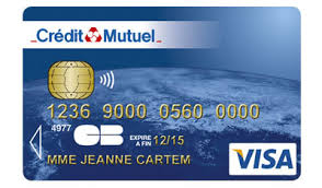 Carte bancaire Crédit Mutuel
