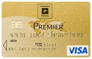 visa premier banque postale