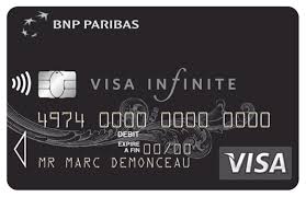 carte Visa infinite