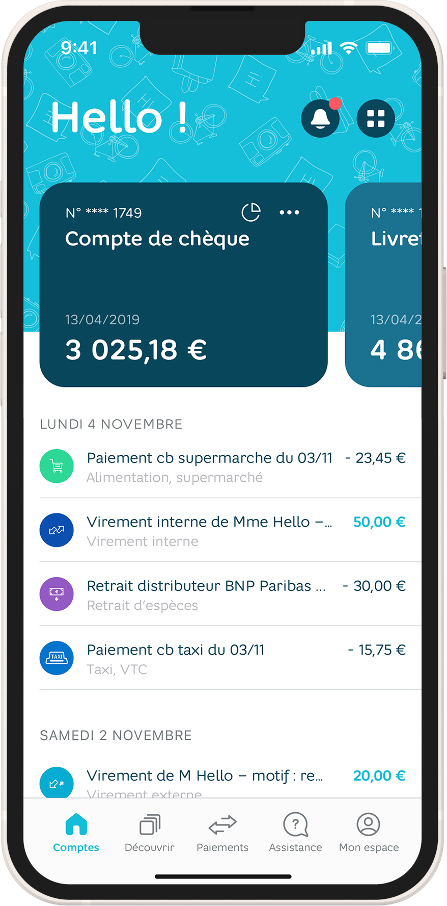Application Hello bank! Télécharger l